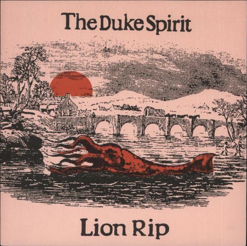 The Duke Spirit Lion Rip - Red Vinyl 7" vinyl single (7 inch record / 45) UK UKI07LI315916