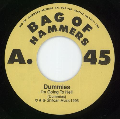 The Dummies Rock And Roll 2000 7" vinyl single (7 inch record / 45) US UMM07RO870570