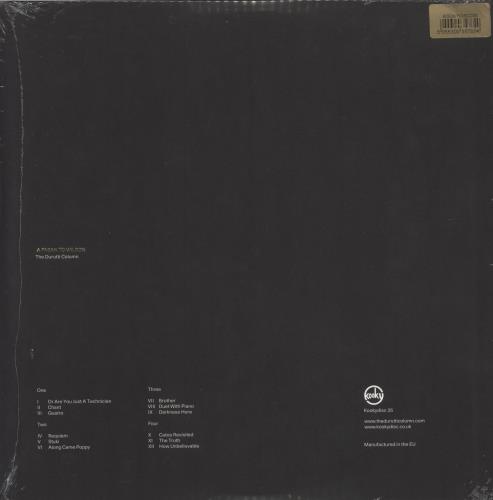 The Durutti Column A Paean To Wilson - Blue Vinyl - Sealed 2-LP vinyl record set (Double LP Album) UK DTI2LAP788039