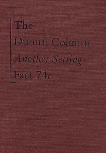 The Durutti Column Another Setting cassette album UK DTICLAN80885