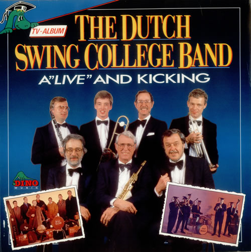 The Dutch Swing College Band A'Live' And Kicking 2-LP vinyl record set (Double LP Album) Dutch DUW2LAL542800