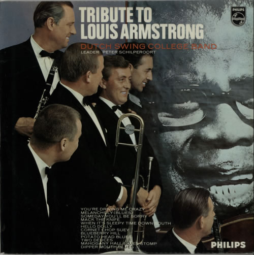 The Dutch Swing College Band Salute To Louis Armstrong vinyl LP album (LP record) UK DUWLPSA602679