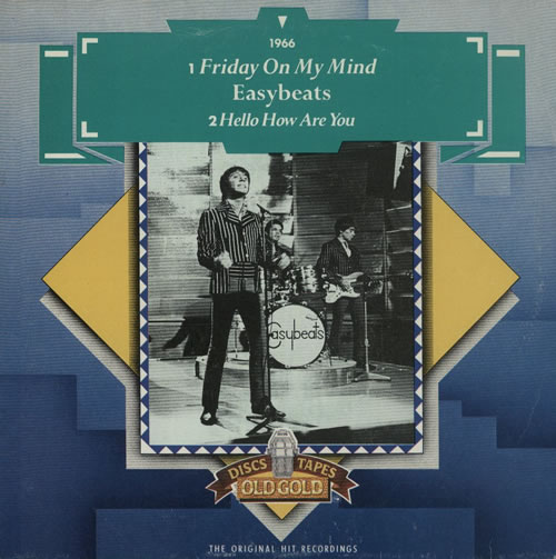 The Easybeats Friday On My Mind - P/S 7" vinyl single (7 inch record / 45) UK ESB07FR641612