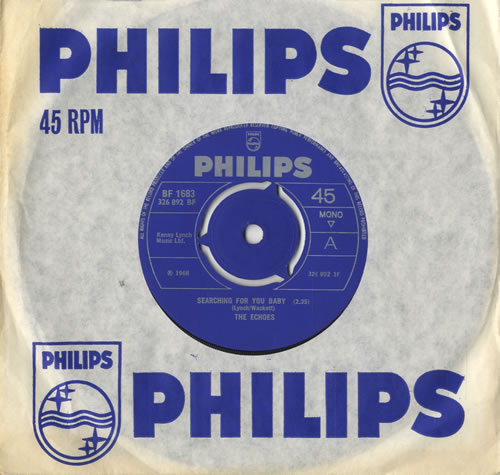 The Echoes Searching For You Baby 7" vinyl single (7 inch record / 45) UK TX407SE469298