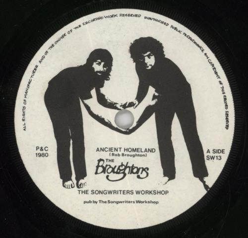 The Edgar Broughton Band Ancient Homeland 7" vinyl single (7 inch record / 45) UK EDB07AN857997
