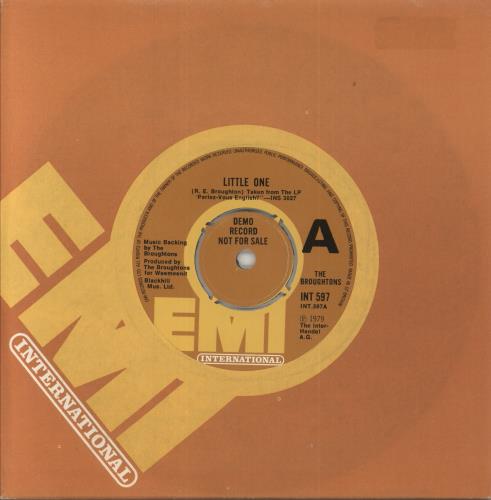The Edgar Broughton Band Little One 7" vinyl single (7 inch record / 45) UK EDB07LI858108