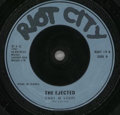 The Ejected Noise For The Boys! (E.P.) 7" vinyl single (7 inch record / 45) UK 8QH07NO857952