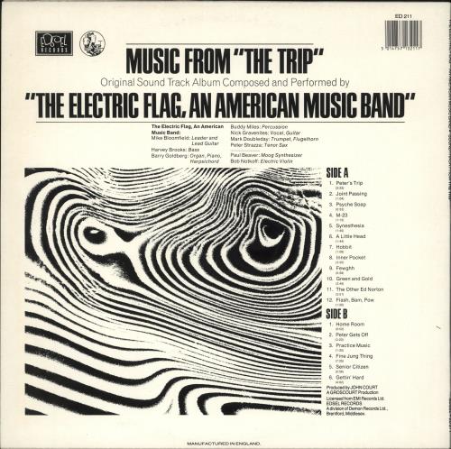The Electric Flag The Trip vinyl LP album (LP record) UK ECFLPTH696471