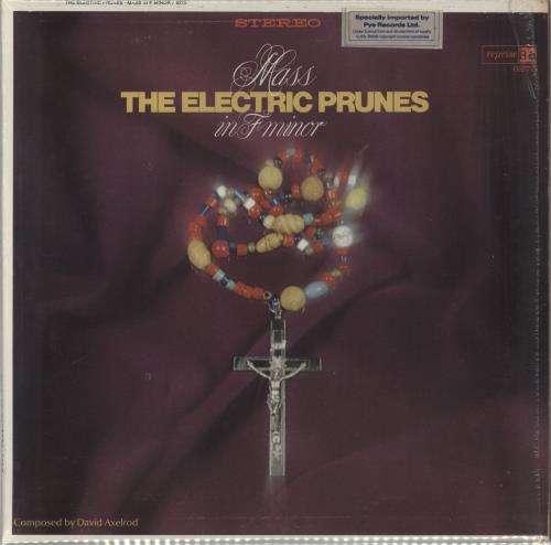 The Electric Prunes Mass In F Minor - shrink vinyl LP album (LP record) Canadian EPRLPMA817088