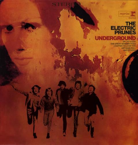 The Electric Prunes Underground vinyl LP album (LP record) US EPRLPUN357532