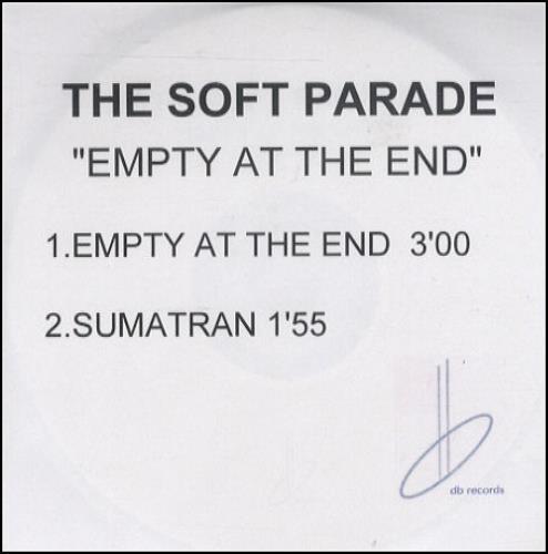 The Electric Soft Parade Empty At The End CD-R acetate UK ESFCREM202931