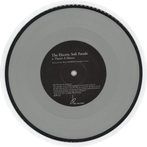 The Electric Soft Parade There's A Silence 7" vinyl single (7 inch record / 45) UK ESF07TH200303