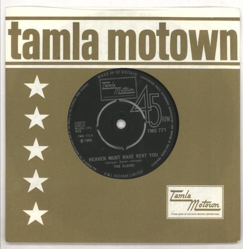 The Elgins Heaven Must Have Sent You - 2nd - 4pr 7" vinyl single (7 inch record / 45) UK EL407HE564486