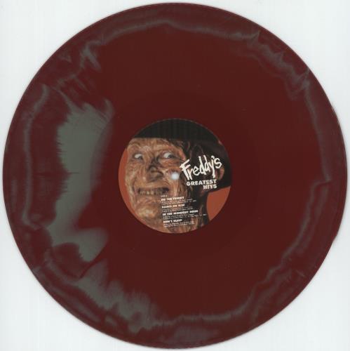The Elm Street Group Freddy's Greatest Hits - Red & Green Swirl Vinyl vinyl LP album (LP record) US V2ILPFR873965