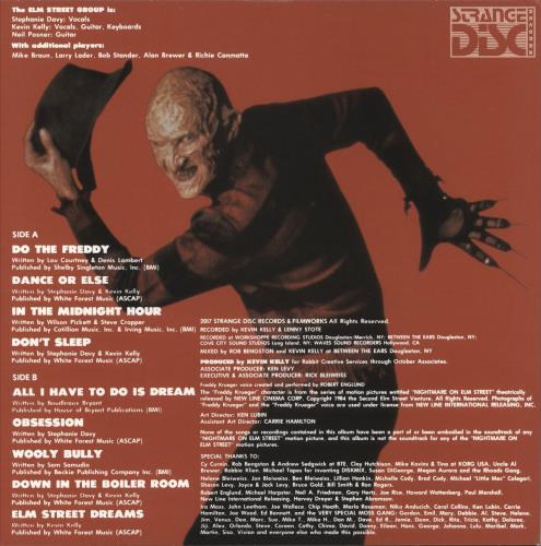 The Elm Street Group Freddy's Greatest Hits - Red & Green Swirl Vinyl vinyl LP album (LP record) US V2ILPFR873965