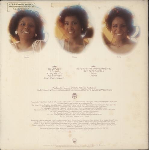 The Emotions Rejoice vinyl LP album (LP record) US -I7LPRE884730