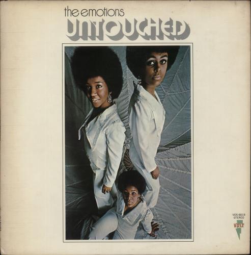 The Emotions Untouched vinyl LP album (LP record) US -I7LPUN889144