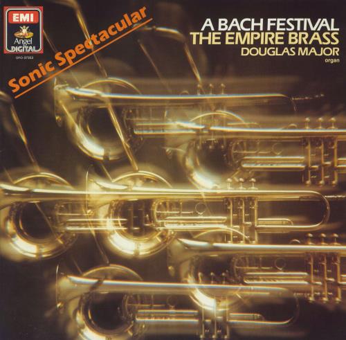 The Empire Brass Quintet A Bach Festival vinyl LP album (LP record) US 6LULPAB833477
