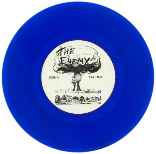 The Enemy (80S/Punk) Punk's Alive - Blue Vinyl 7" vinyl single (7 inch record / 45) UK 4OF07PU866617
