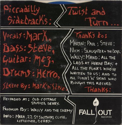 The Enemy (80S/Punk) Punk's Alive - Blue Vinyl 7" vinyl single (7 inch record / 45) UK 4OF07PU866617