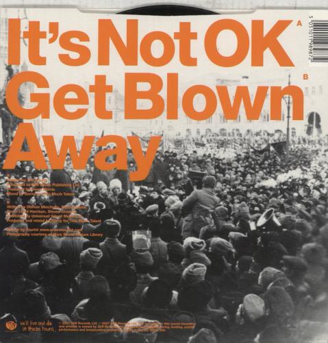 The Enemy It's Not OK 7" vinyl single (7 inch record / 45) UK EN307IT389296