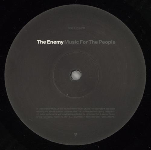 The Enemy Music For The People box set UK EN3BXMU673646