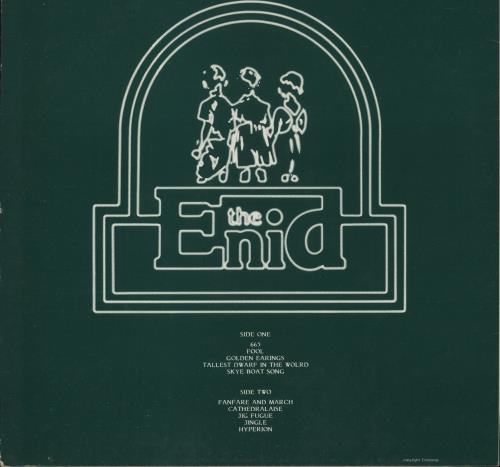 The Enid 1985-1986 vinyl LP album (LP record) UK EIDLP384535