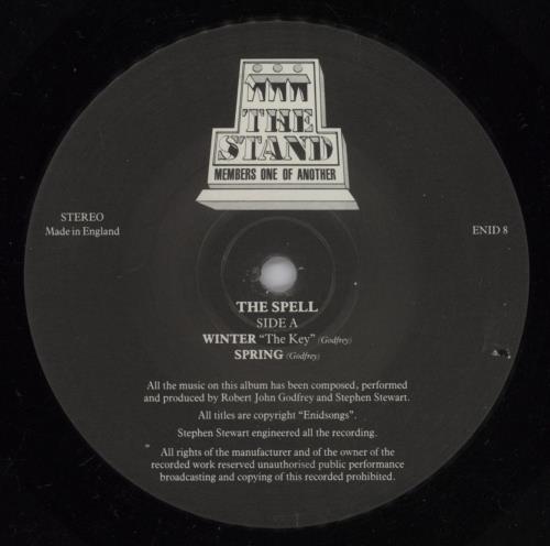 The Enid The Spell - Autographed 2-LP vinyl record set (Double LP Album) UK EID2LTH894309