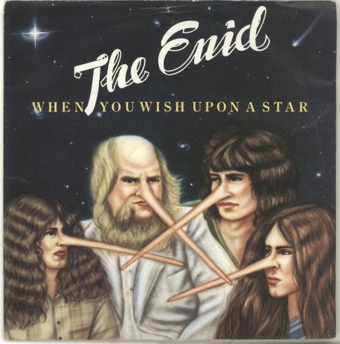 The Enid When You Wish Upon A Star 7" vinyl single (7 inch record / 45) UK EID07WH56398