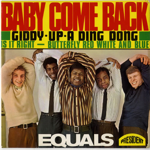The Equals Baby, Come Back EP 7" vinyl single (7 inch record / 45) UK EQU07BA591506