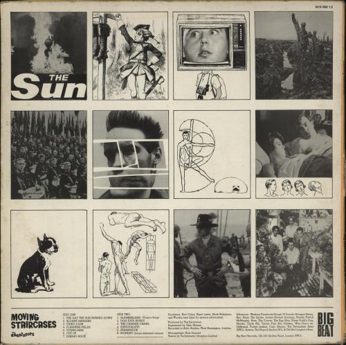 The Escalators Moving Staircases vinyl LP album (LP record) UK XL7LPMO877720