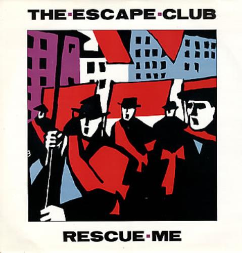 The Escape Club Rescue Me 12" vinyl single (12 inch record / Maxi-single) UK ECC12RE284846