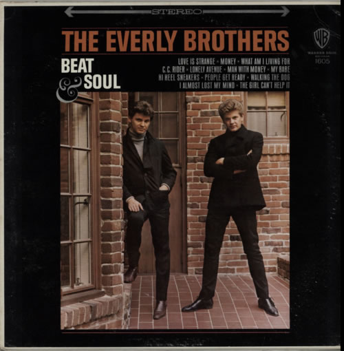 The Everly Brothers Beat & Soul vinyl LP album (LP record) US EBRLPBE615904