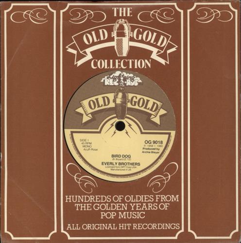 The Everly Brothers Bird Dog 7" vinyl single (7 inch record / 45) UK EBR07BI713298