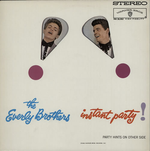 The Everly Brothers Instant Party vinyl LP album (LP record) Dutch EBRLPIN575735
