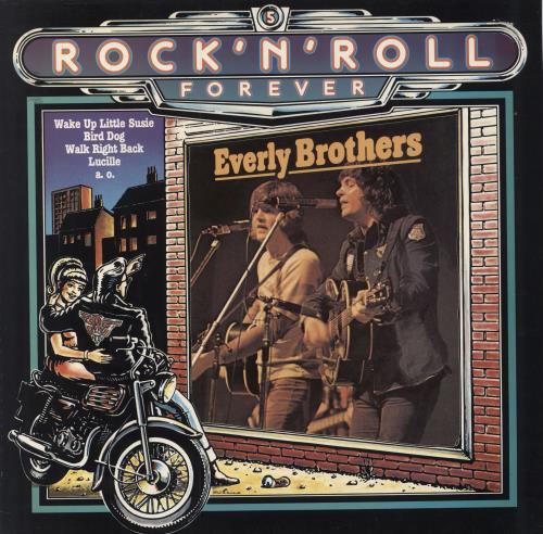 The Everly Brothers Rock'n'Roll Forever vinyl LP album (LP record) UK EBRLPRO798039