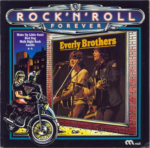 The Everly Brothers Rock'n'Roll Forever vinyl LP album (LP record) German EBRLPRO798043