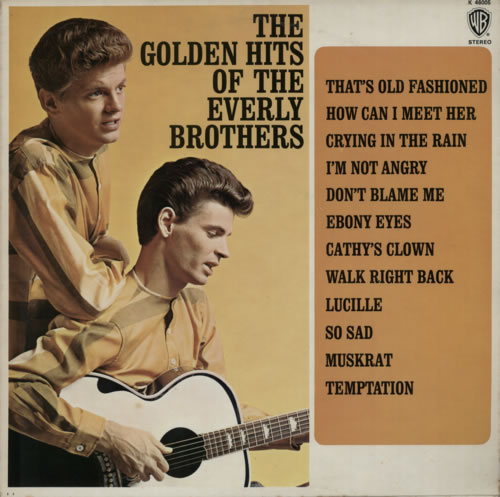 The Everly Brothers The Golden Hits Of The Everly Brothers vinyl LP album (LP record) UK EBRLPTH614380