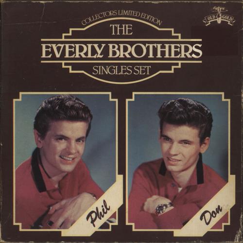 The Everly Brothers The Singles Set 7" single box set UK EBR7XTH195499