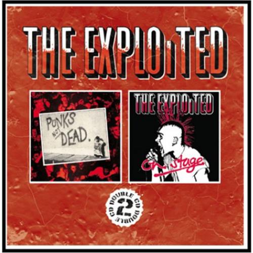 The Exploited Punk's Not Dead / On Stage 2 CD album set (Double CD) UK EXD2CPU452998
