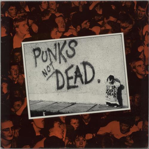 The Exploited Punks Not Dead vinyl LP album (LP record) UK EXDLPPU657897