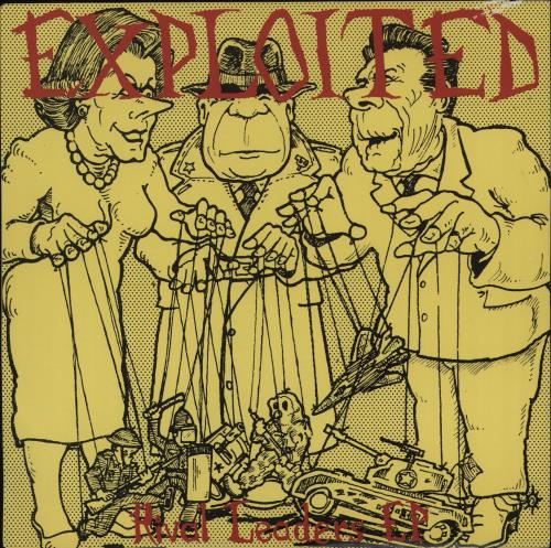 The Exploited Rival Leaders EP 7" vinyl single (7 inch record / 45) UK EXD07RI661870