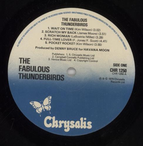 The Fabulous Thunderbirds Girls Go Wild vinyl LP album (LP record) UK TFTLPGI863563