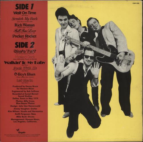 The Fabulous Thunderbirds Girls Go Wild vinyl LP album (LP record) UK TFTLPGI863563