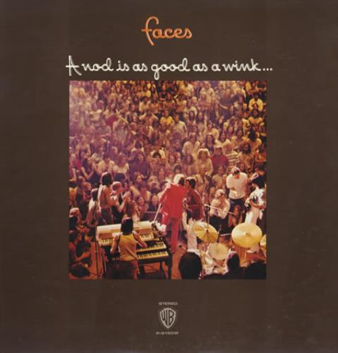 The Faces A Nod Is As Good As A Wink... To A Blind Horse + Poster vinyl LP album (LP record) Japanese FCELPAN396993