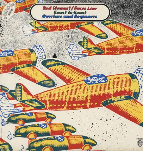 The Faces Coast To Coast vinyl LP album (LP record) Japanese FCELPCO361980