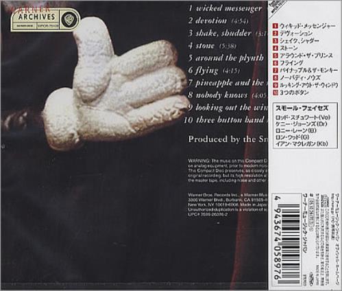 The Faces First Step CD album (CDLP) Japanese FCECDFI384388