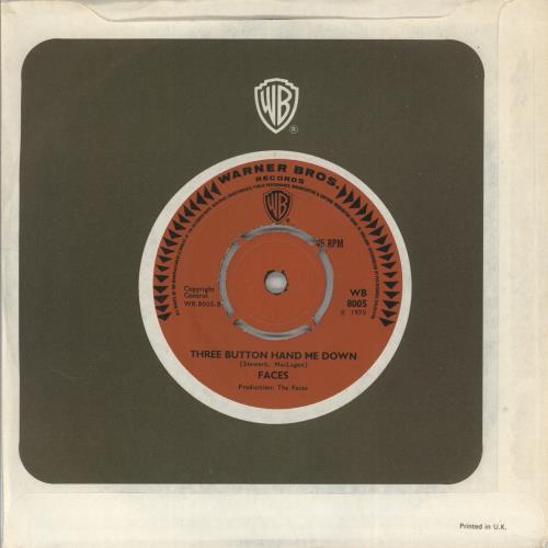 The Faces Flying 7" vinyl single (7 inch record / 45) UK FCE07FL77960