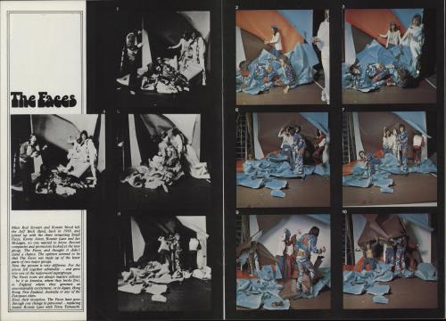 The Faces In Concert + Postcard Pack tour programme UK FCETRIN751615