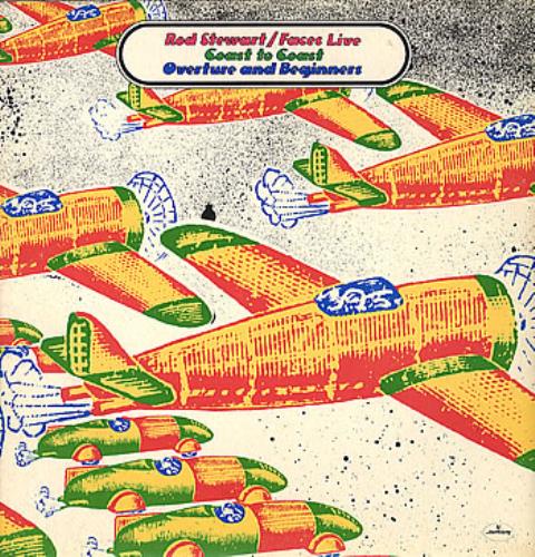 The Faces Live Coast To Coast - Overture And Beginners vinyl LP album (LP record) UK FCELPLI70682
